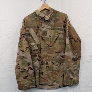 US Aircrew Combat Coat Men's Medium OCP Multicam Camo Utility Tactical Military